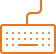 Клавиатура иконка icon orange keypad